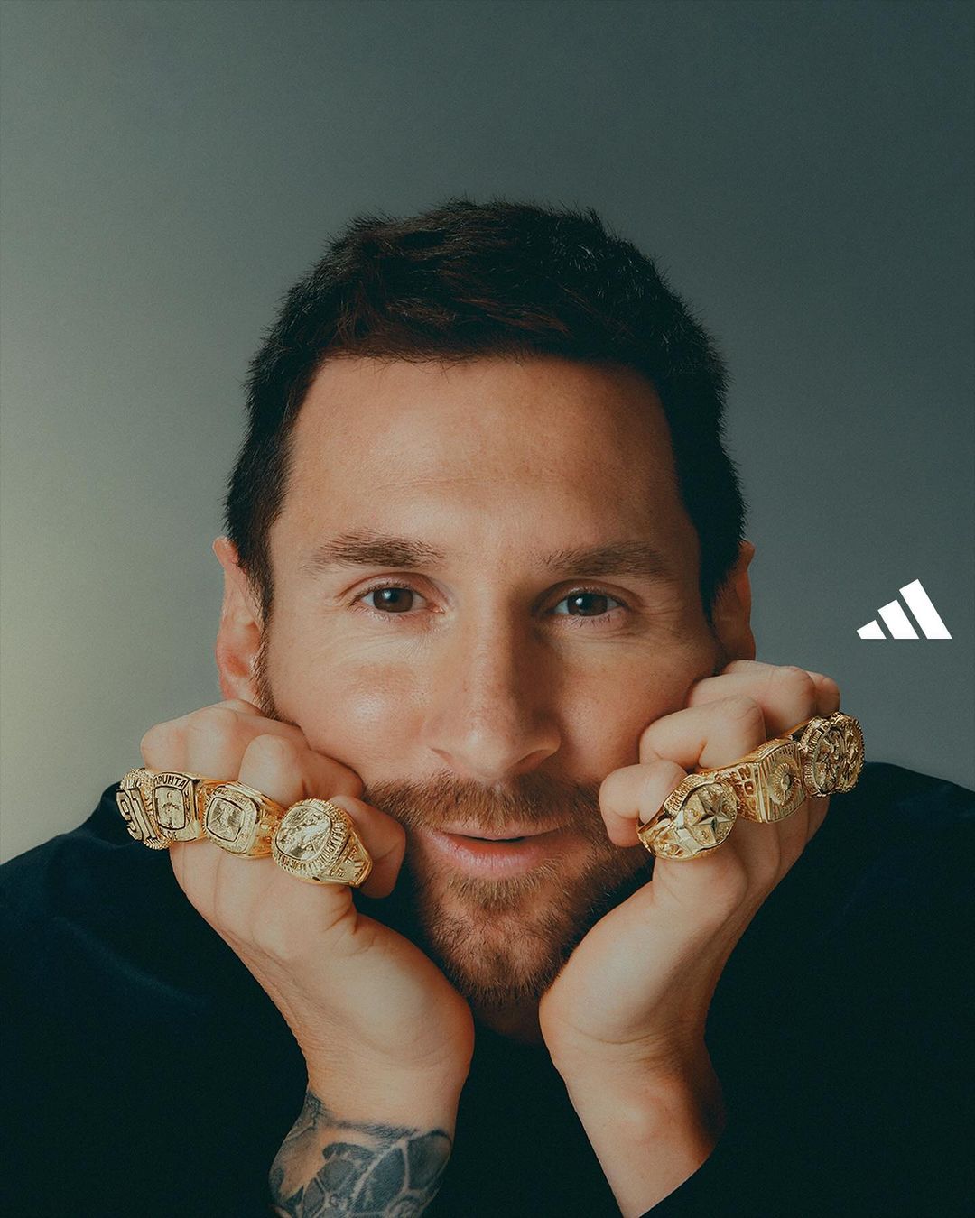 8 anillos messi